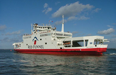 Red Funnel Ferries Fracht